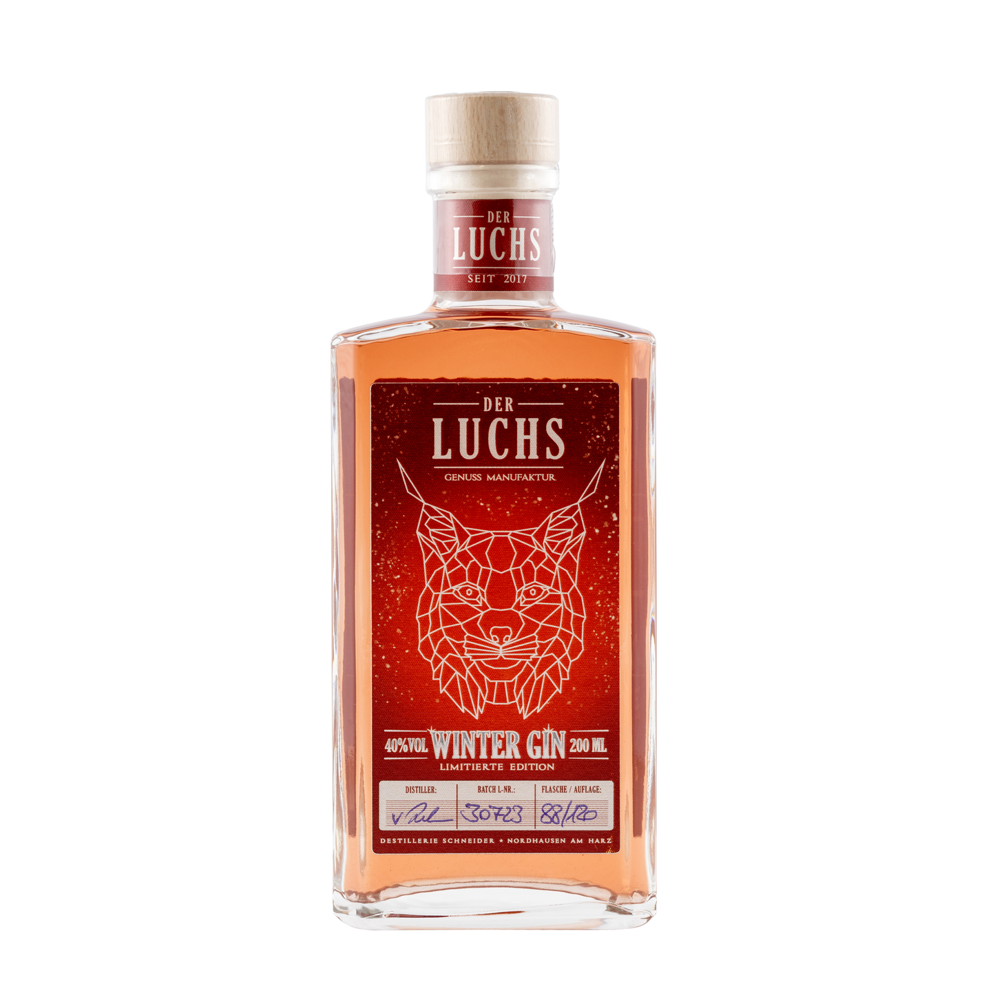 Der Luchs Winter Gin 0,2l