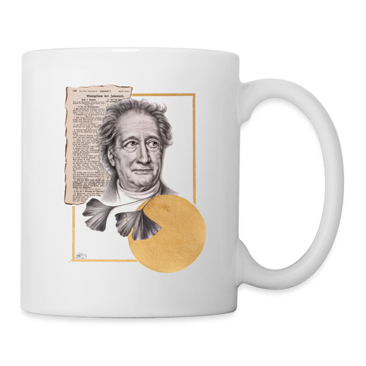 Tasse Johann Wolfgang von Goethe - weiß