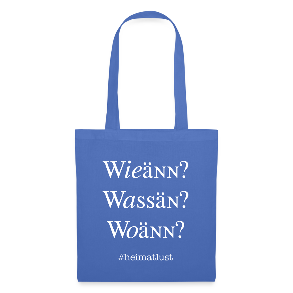 Whoch3 Stoffbeutel - Hellblau