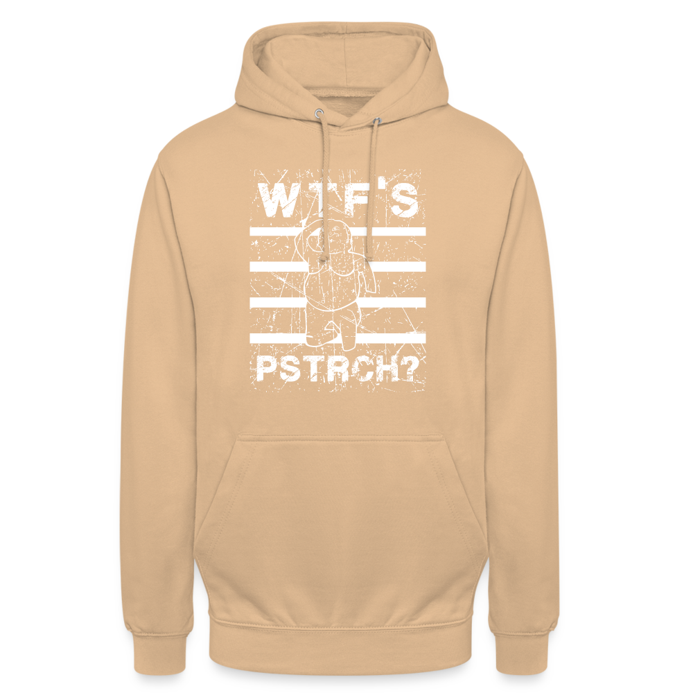 WTF Püstrich Unisex Hoodie - Beige