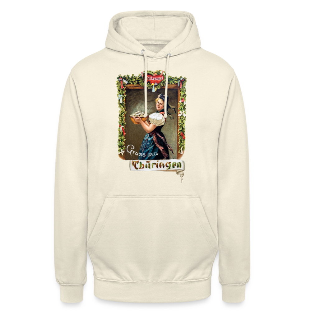 Gruss aus Thüringen Unisex Hoodie - Vanille-Milchshake