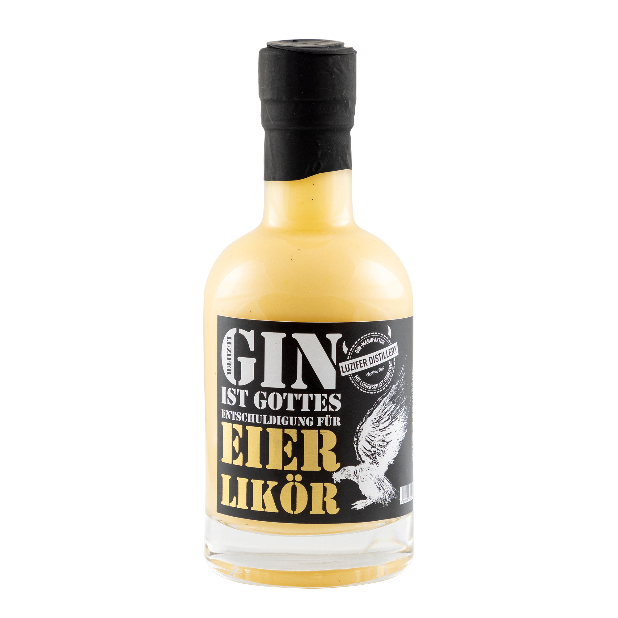 Luzifer Eierlikör mit Dry-Gin 0,2l – Heimatlust.shop