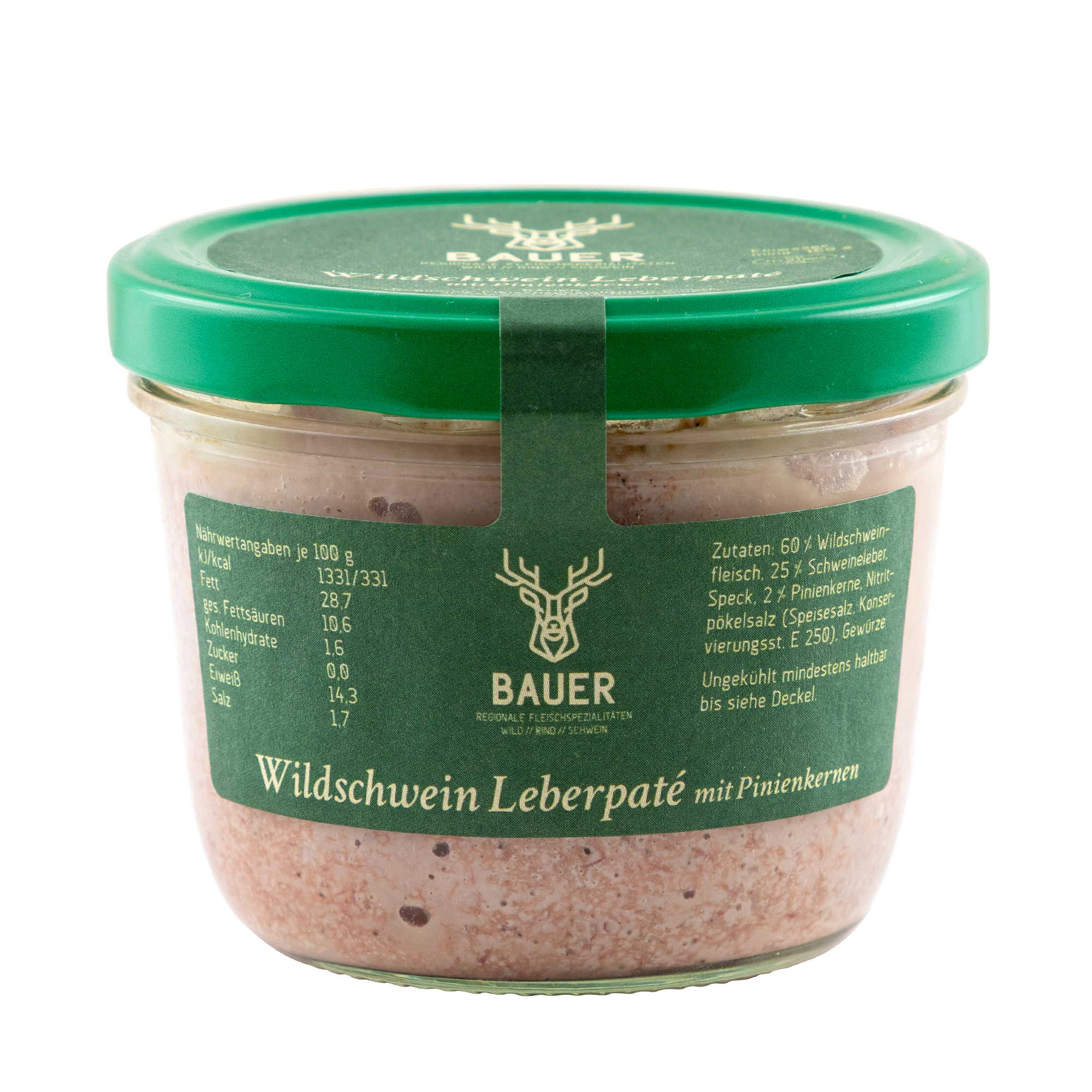 Wildschwein-Leberpaté mit Pinienkernen – Heimatlust.shop